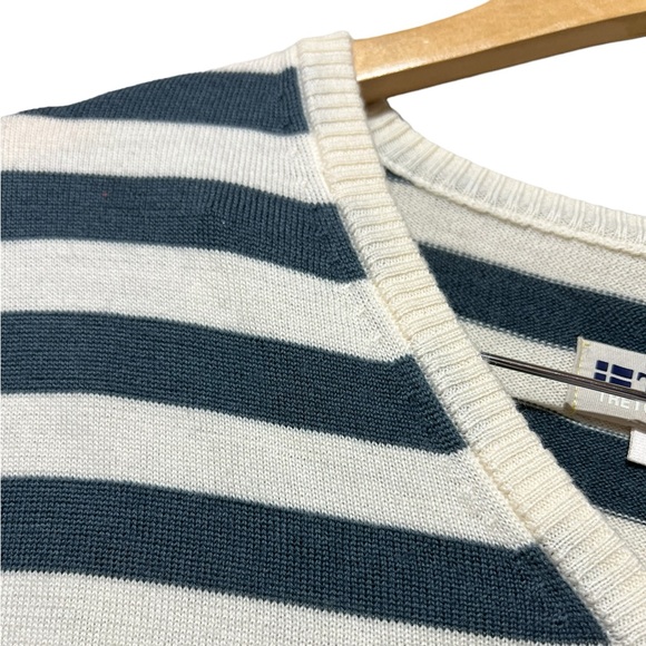 NWT Tretorn 100percent wool Striped Sweater - Picture 2 of 6
